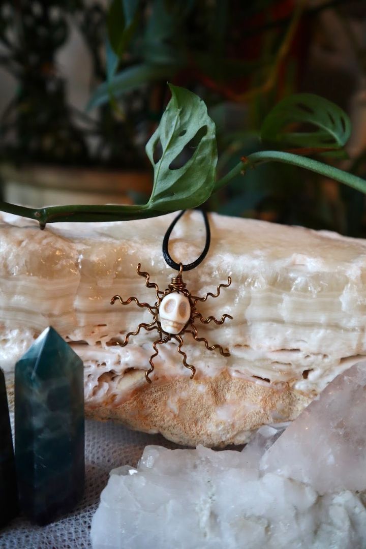 Mini Skull Sun Pendants