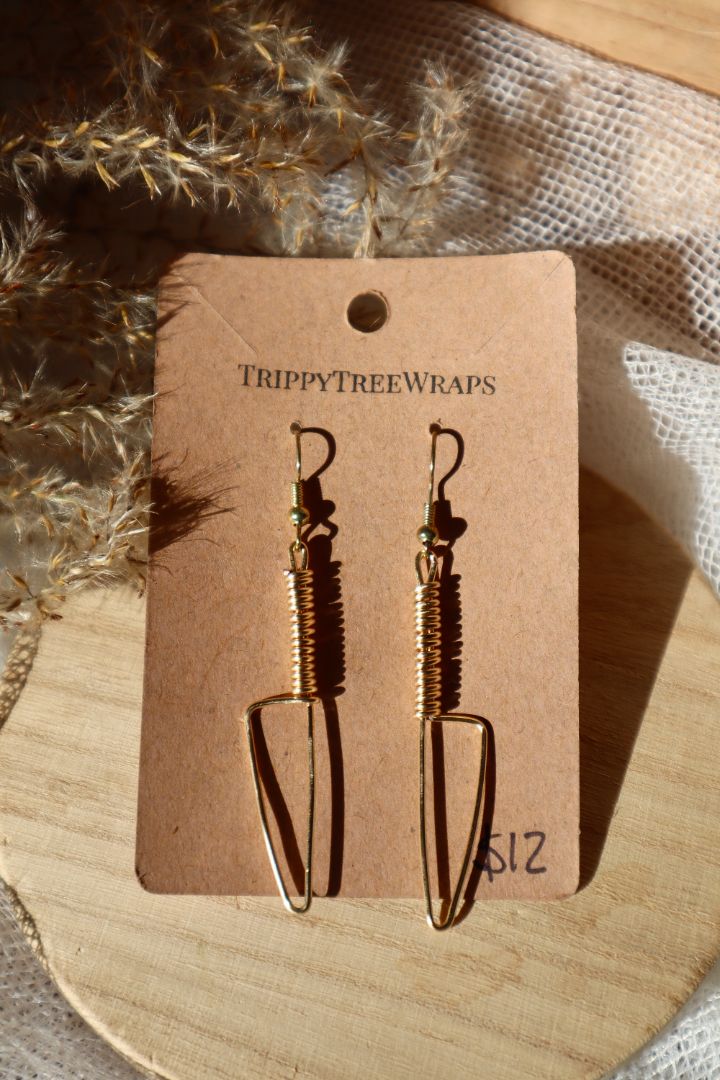 Knife Earrings