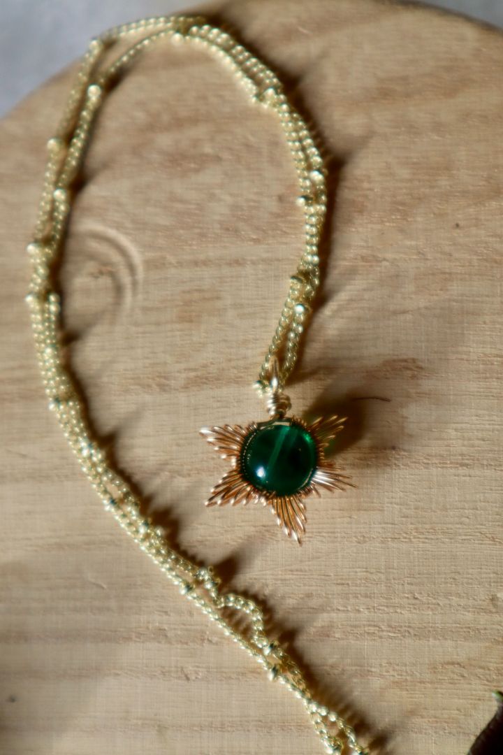 Winter Solstice Collection//Shining Star Pendant