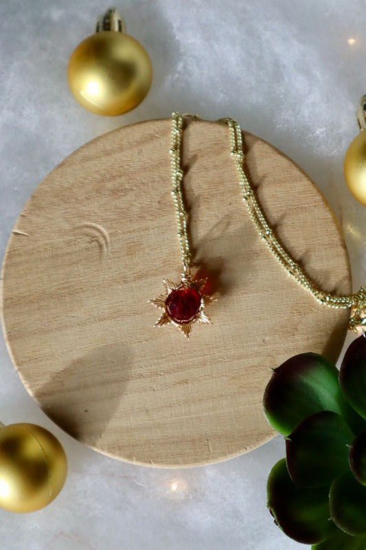 Winter Solstice Collection//Shining Star Pendant
